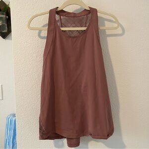 Under Armour Tanktop Racerback Mauve Lace